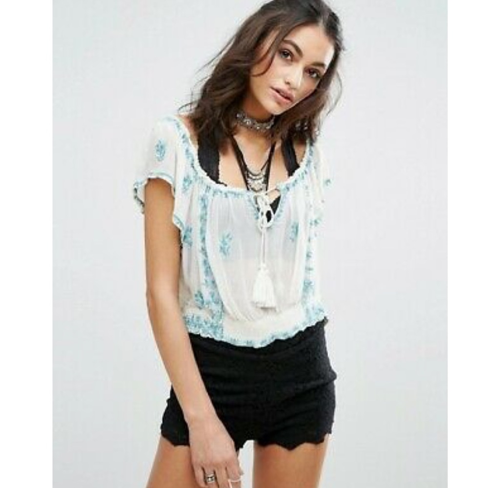 Free People Peasant Top - Picture 3 of 3